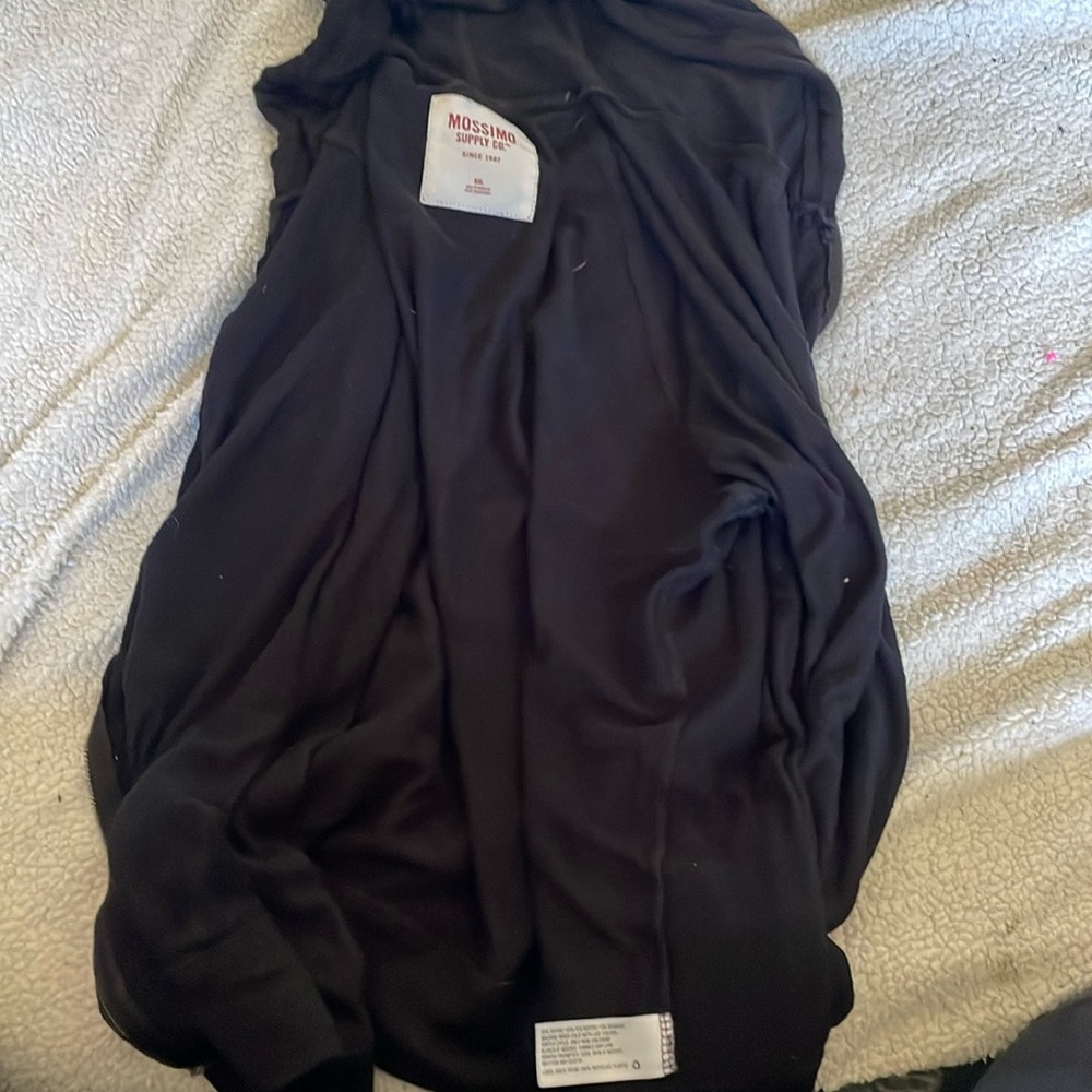 light weight back zip up jacket